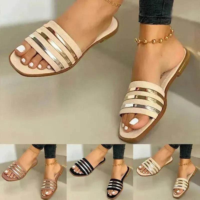 Comfortable Flat Slippers Women - EX-STOCK Canada