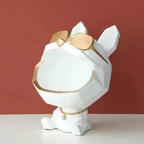 Cool Dog Figurine Big Mouth Dog Storage Box Home Decoration - EX-STOCK Canada