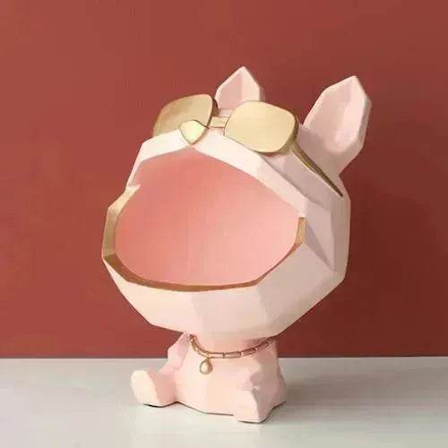 Cool Dog Figurine Big Mouth Dog Storage Box Home Decoration - EX-STOCK Canada