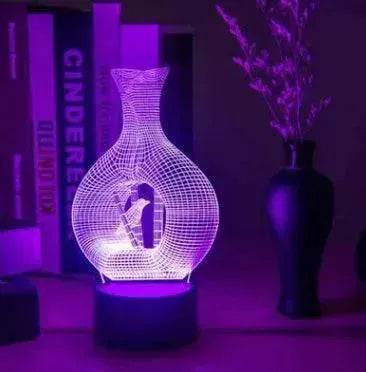 Creative 3D night light LED lamp - EX-STOCK Canada