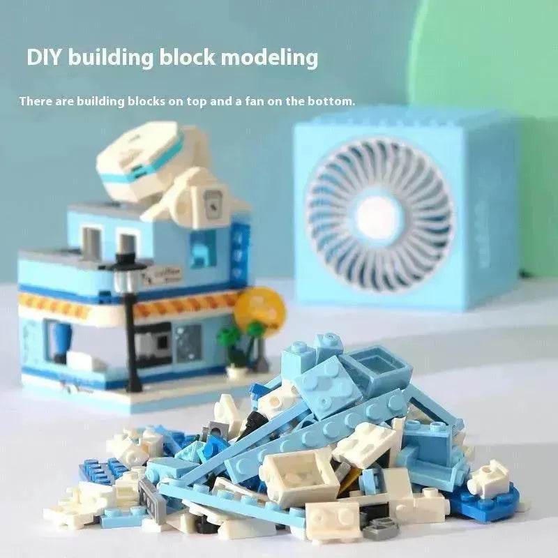 Creative Little Fan Street View Building Blocks Toy - EX-STOCK Canada