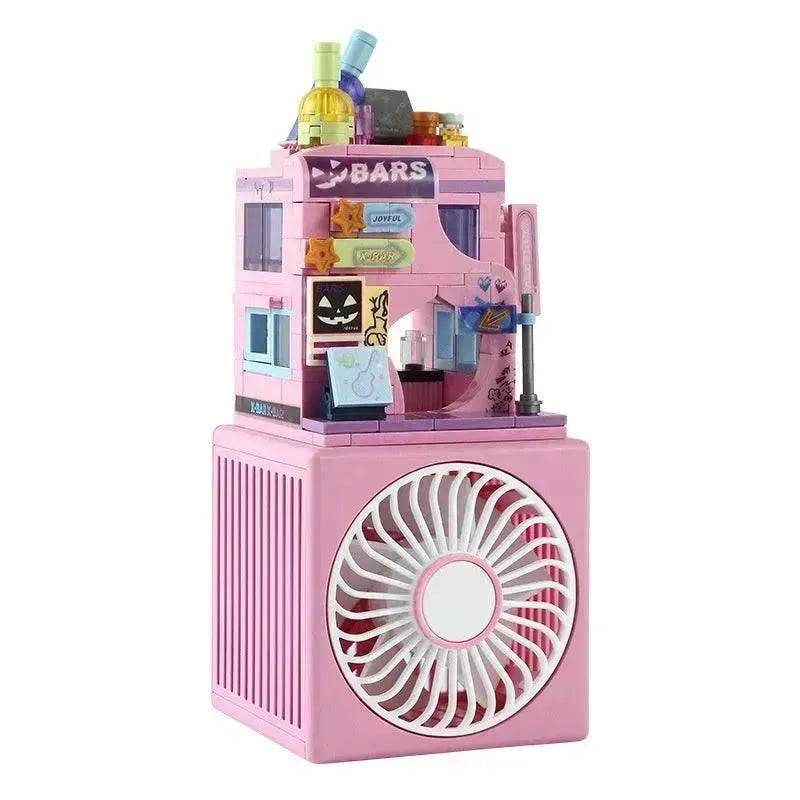 Creative Little Fan Street View Building Blocks Toy - EX-STOCK Canada