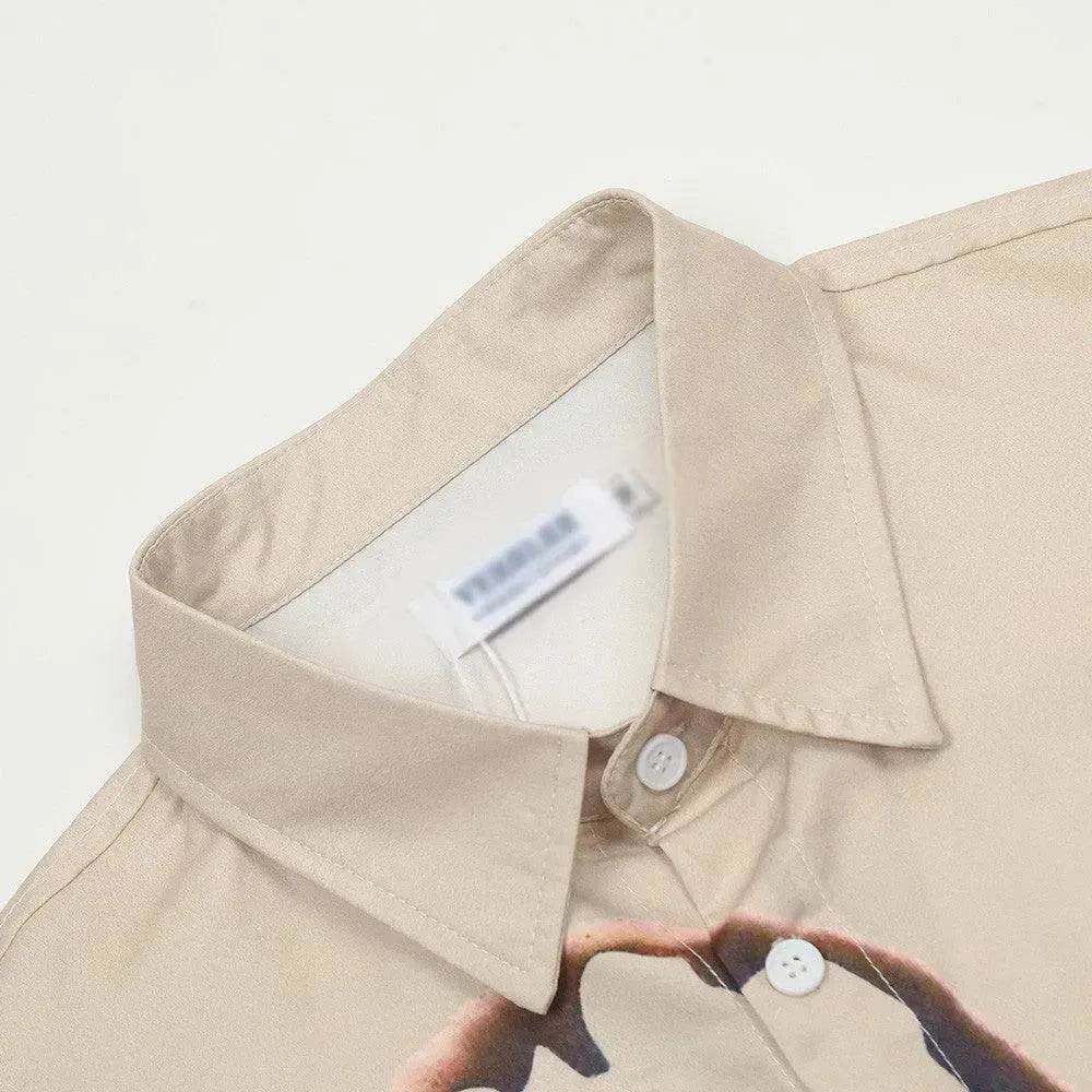 Creative Printing Casual Short-sleeved Shirt - EX-STOCK Canada