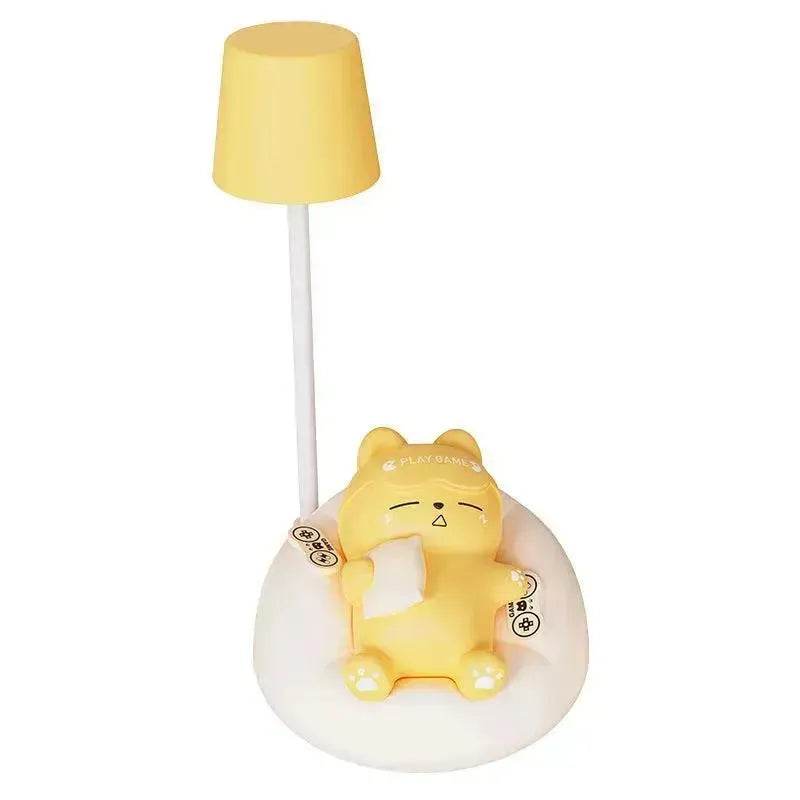 Creative Sleeping Cat Small Night Lamp Night Charging Pat Lamp - EX-STOCK Canada