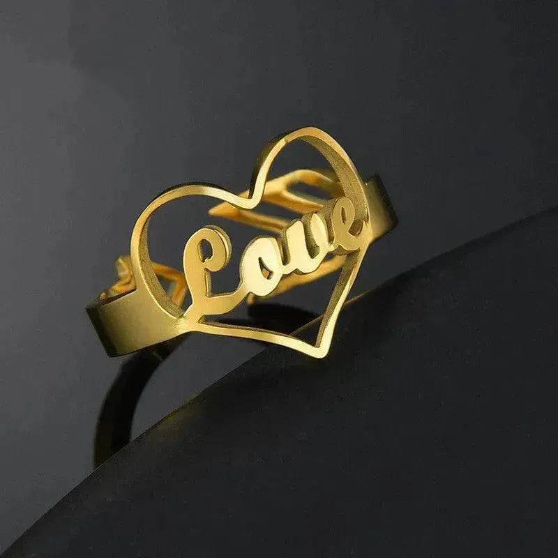 Custom Stainless Steel Ring Anniversary Jewelry - EX-STOCK Canada