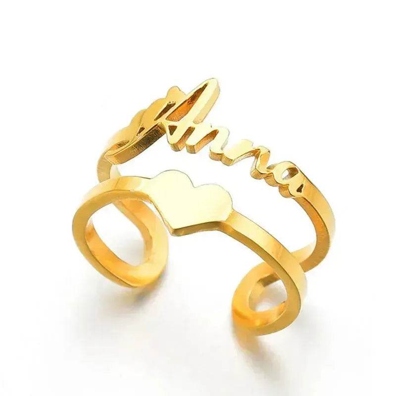 Custom Stainless Steel Ring Anniversary Jewelry - EX-STOCK Canada