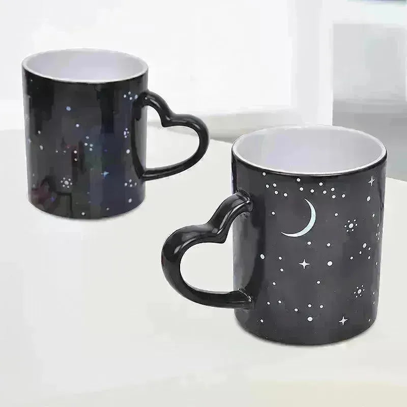 Customized Coffee Cup Creative Color Change Mug Ceramic Cup - EX-STOCK CANADA
