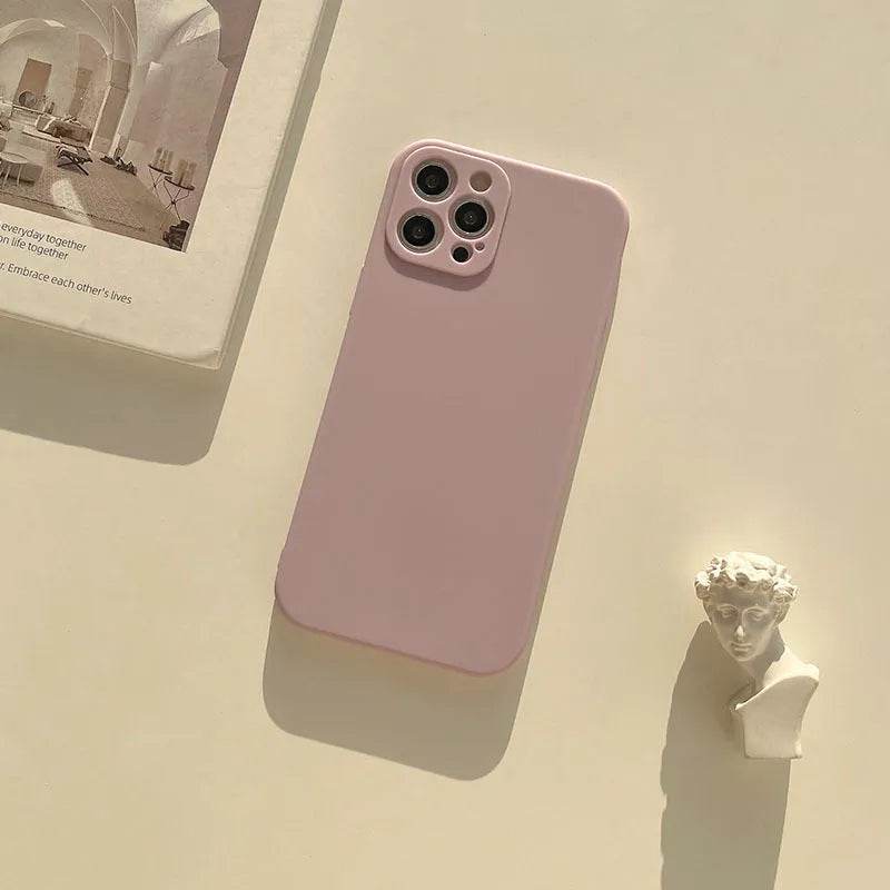 Original Liquid Silicone Frosted Phone Case - EX-STOCK Canada