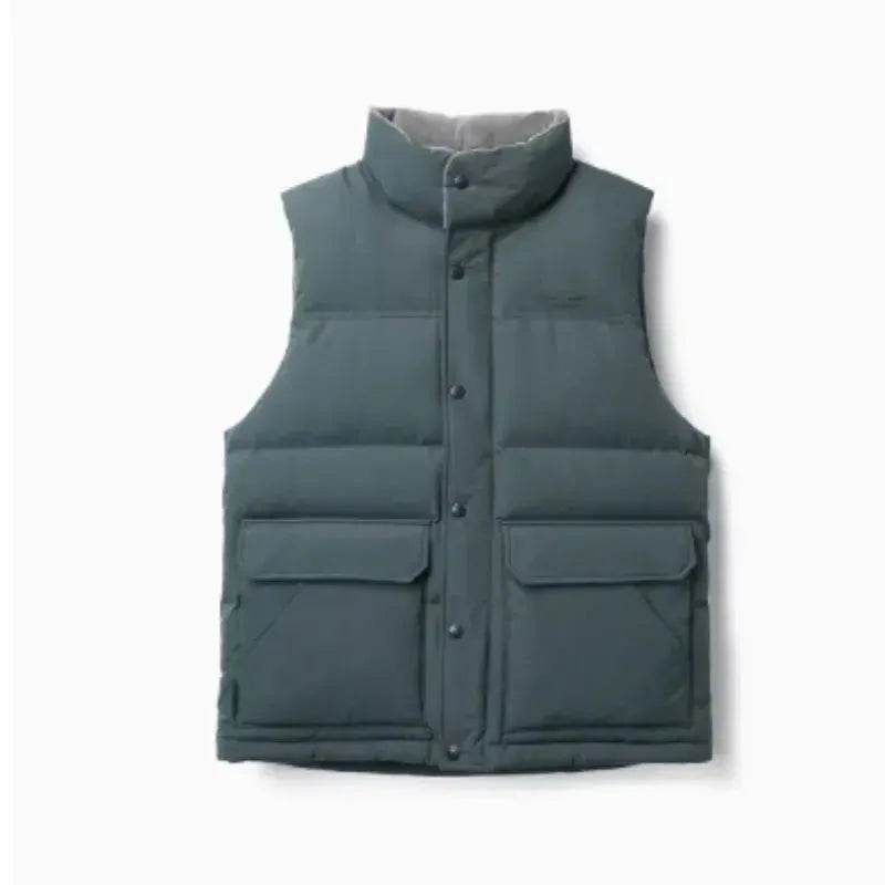 Winter Sleeveless Duck Down Windproof Vest Down Jacket Coat for men - EX-STOCK Canada