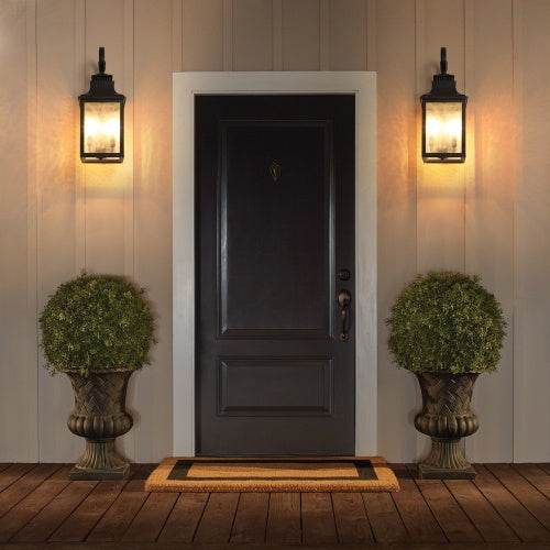 Large Outdoor Glass Wall Light Supports Many Types Of Bulbs -2 Packs - EX-STOCK Canada