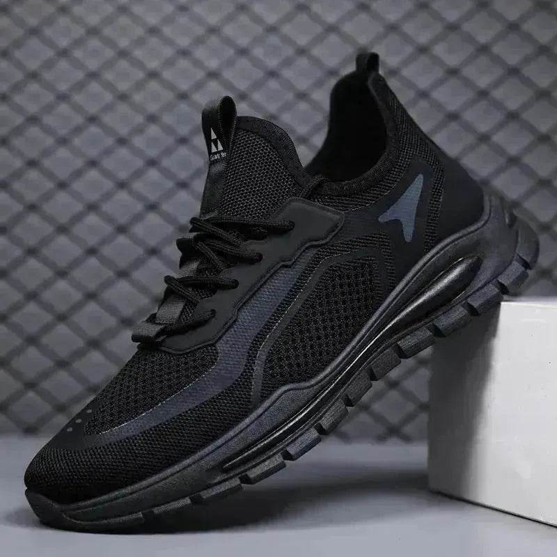 Men's Mesh Shoes Fashion Fly Knit Lightweight Breathable Sneakers Casual Running Sports Shoe - EX-STOCK Canada