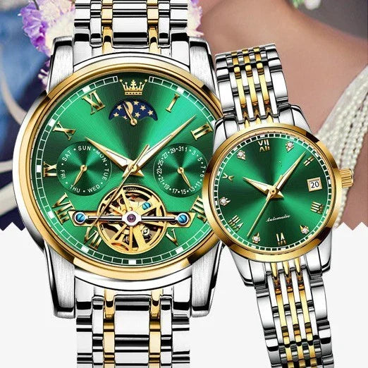 Couple's Automatic Pair Of Mechanical Watches EX-STOCK Canada