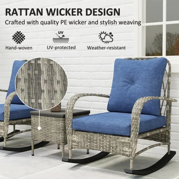 Rattan-Chaiselounge-Stuhl, Korbgeflecht-Patiomöbel-SetEX-STOCK Canada