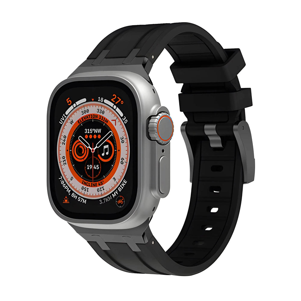 Liquid Silicone Sports Oak Butterfly Watch-buttom Strap - EX-STOCK Canada