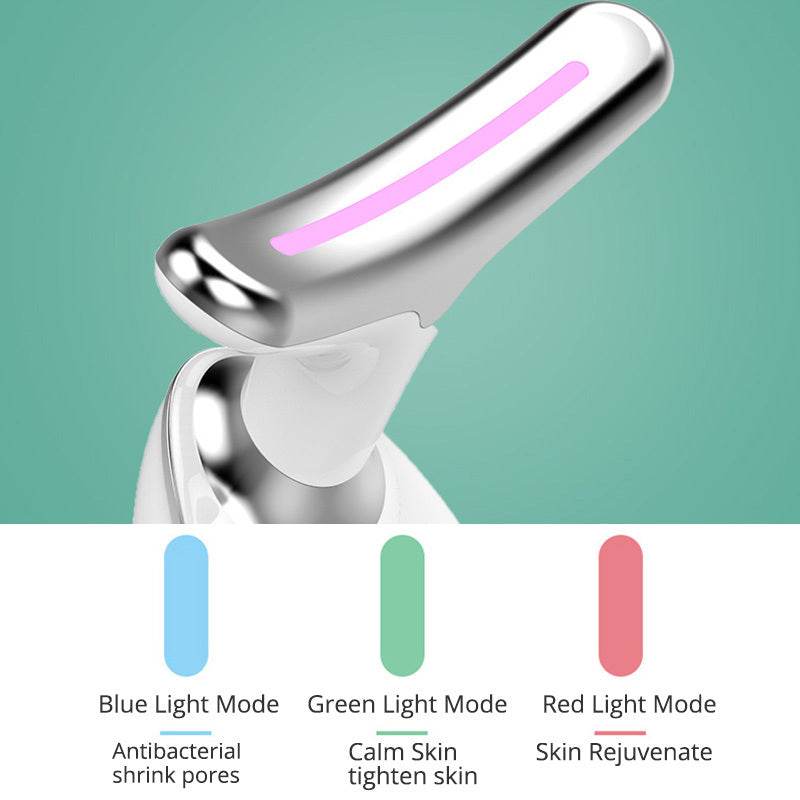 LED neck beauty device - Photon Therapy Neck Beauty Anti Wrinkle Machine EMS Tighten Massager - EX-STOCK Canada
