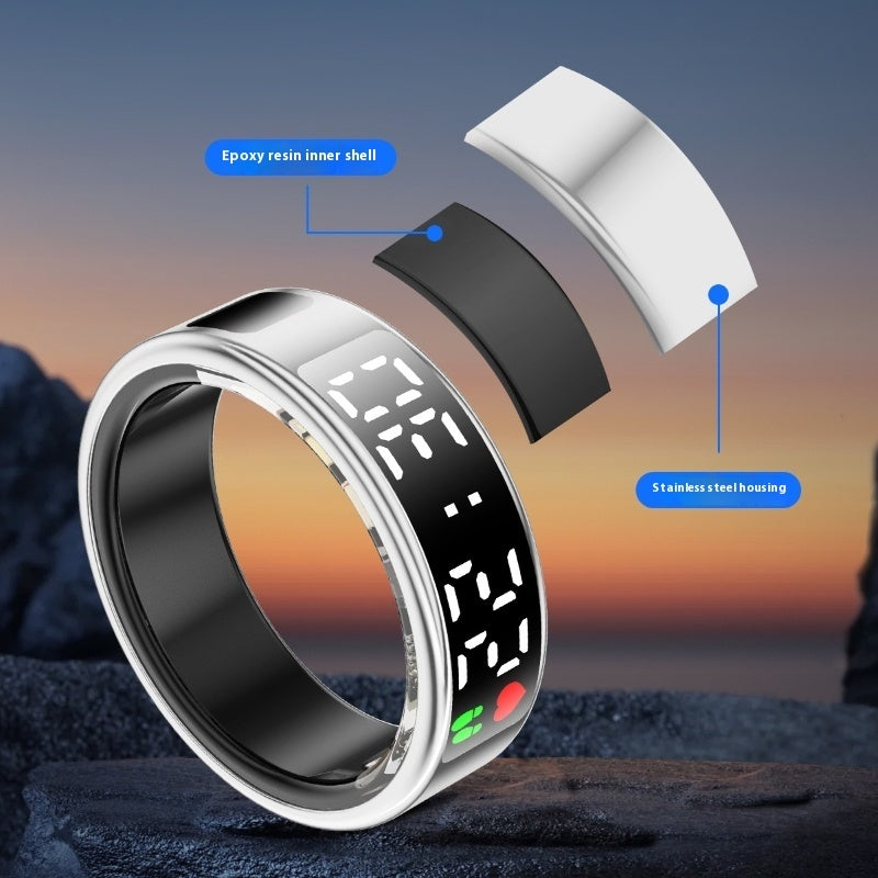 Smart Ring With Display Screen Touch Flip Smart Finger EX-STOCK Canada
