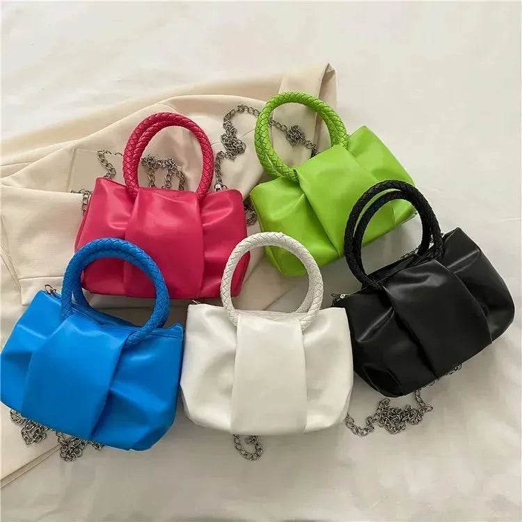 Portable Fashion Cloud Underarm Handbag Chain Crossbody Bag - EX-STOCK Canada