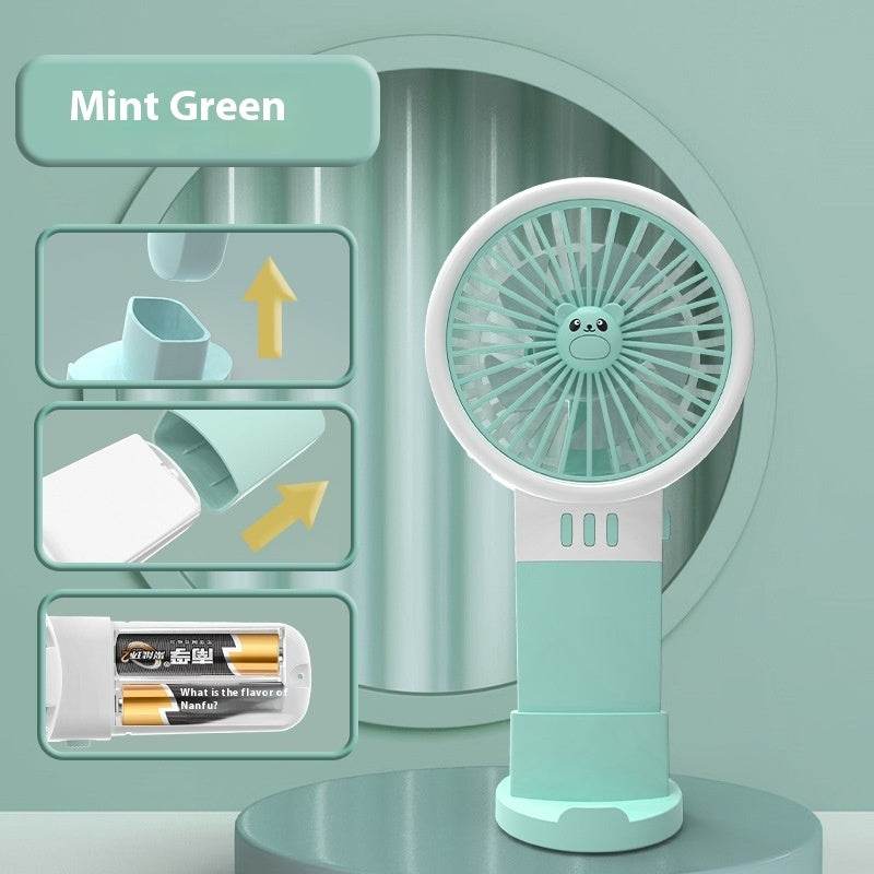 Handheld Portable Battery Little Fan - EX-STOCK Canada