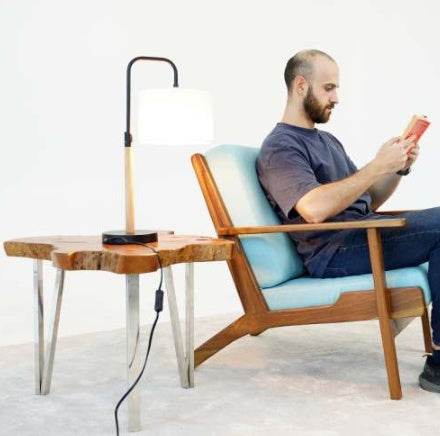 New Design Small Modern Stylish Desk Lamp In Stock In The United States,Easy To Install For Bedside Table Lamp, Night Light, Study Lamp, Arcus Paniz Simple Table Lamp With Cylinder Shade 110V - EX-STOCK Canada