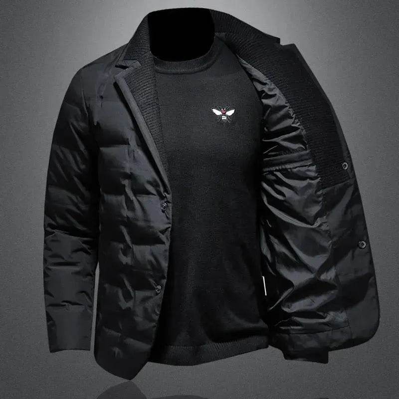 Winter Down Jacket Thick Warm Rain Jacket Men - EX-STOCK Canada