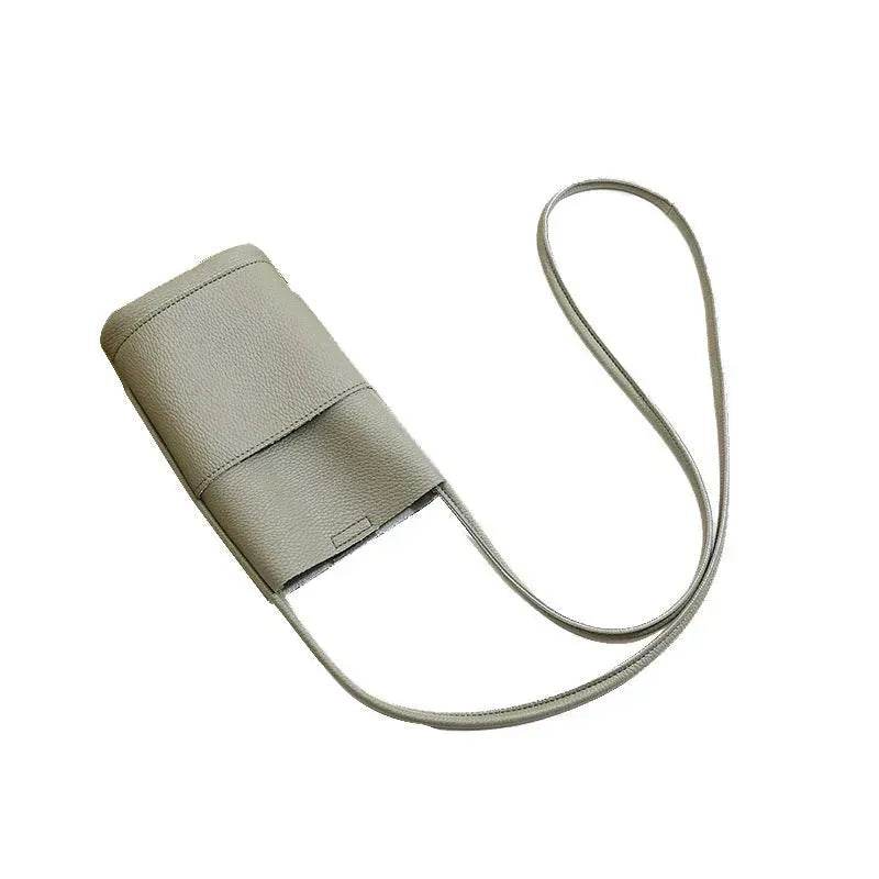 High-grade Soft Leather Mobile Phone Bag Female Mini Crossbody bag - EX-STOCK Canada