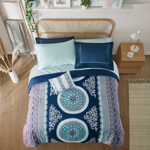 9pcs Queen bed set Boho Comforter Full bedding sets - EX-STOCK Canada