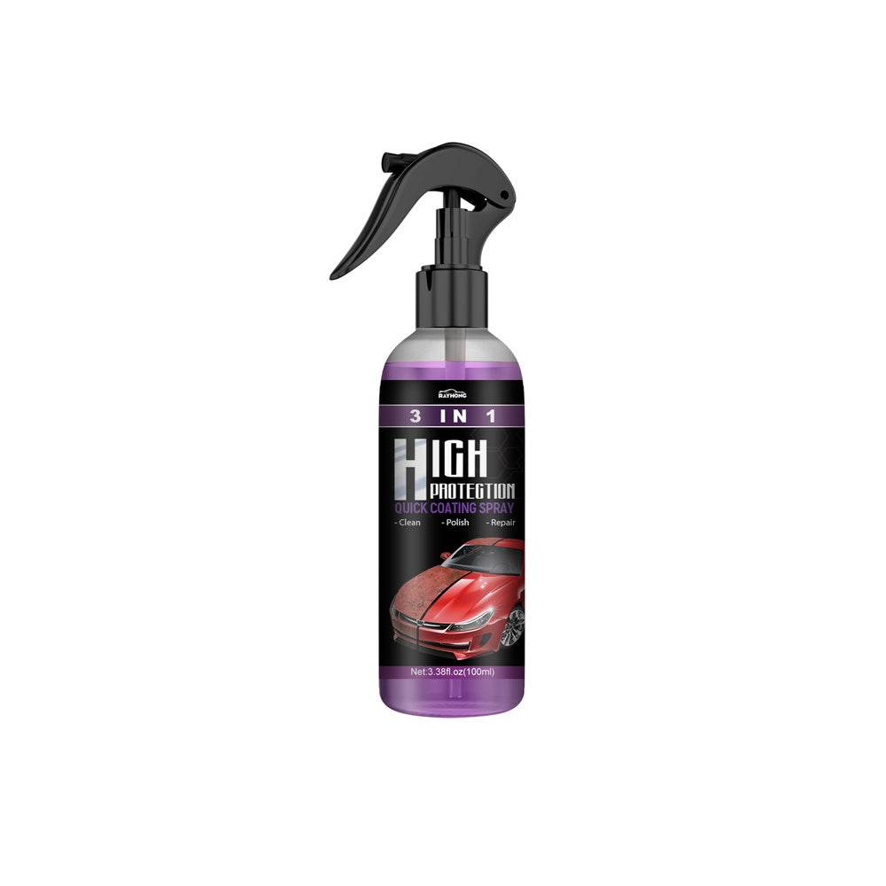 RAYHONG 3-in-1 High Protection Car Coating Spray - TikTok-Trending DIY Paint Protection - Quick Color Change, Cleaning & Shine - Universal For All Vehicles - EX-STOCK Canada