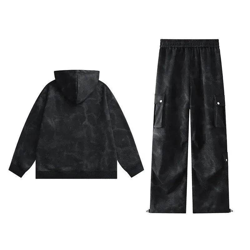 Men's 2 pcs Hoodie set outfit Sweatshirt and Sweatpants - EX-STOCK Canada