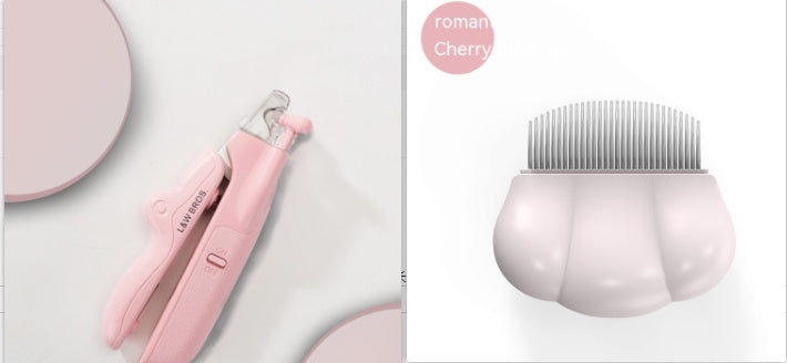 Pet Nail Clippers With LED Light Dogs Cat Nail Scissors Professional Trimmer Tool Care Grooming Supplies EX-STOCK Canada