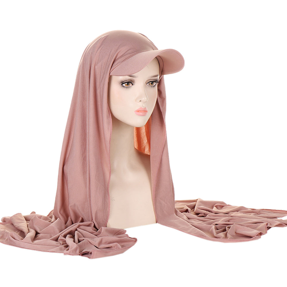 وشاح قبعة نسائية بلون موحد، الشرق الأوسط، وشاح بولوفر متناسق، قبعة موسمية للمسلمات EX-STOCK Canada