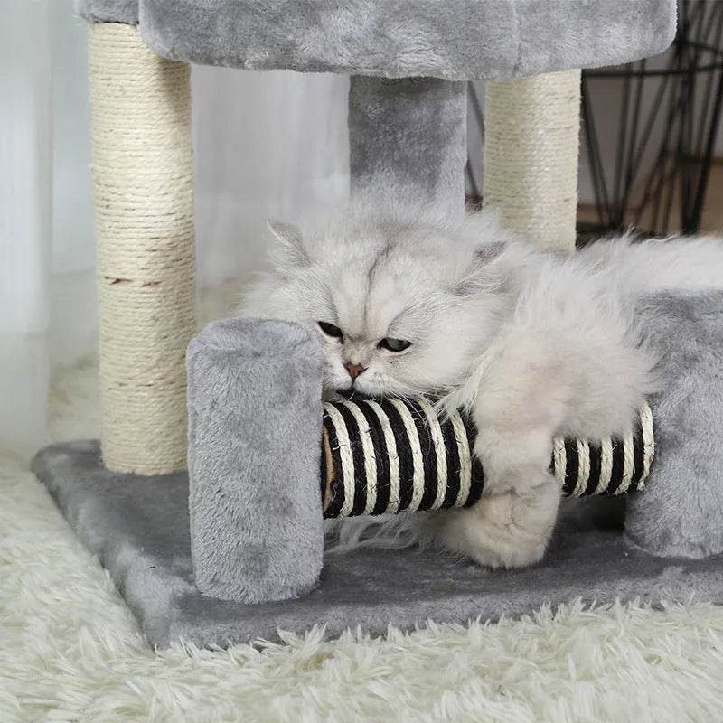 Cat Litter, Cat Tree, All-season General Purpose, Sisal Grinding Claw Toy Cat Supplies - EX-STOCK Canada
