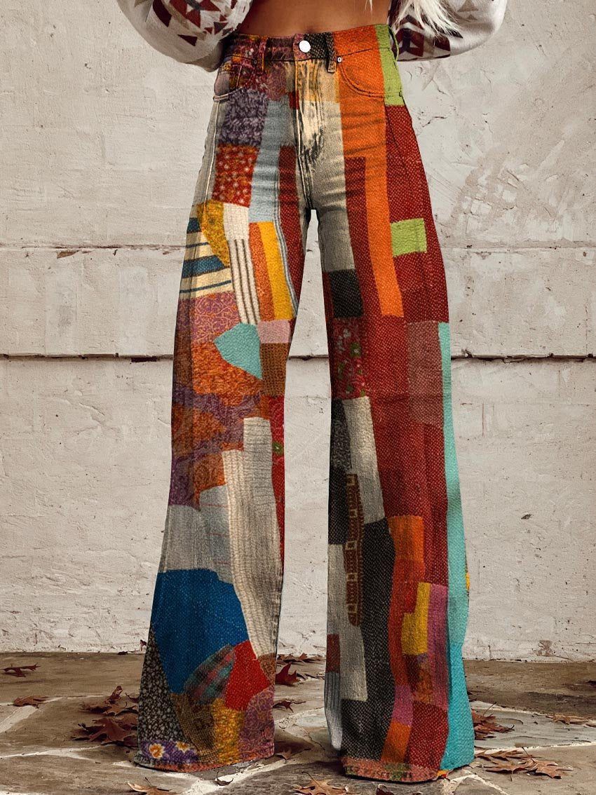 Women's Flared Thin Casual Pants