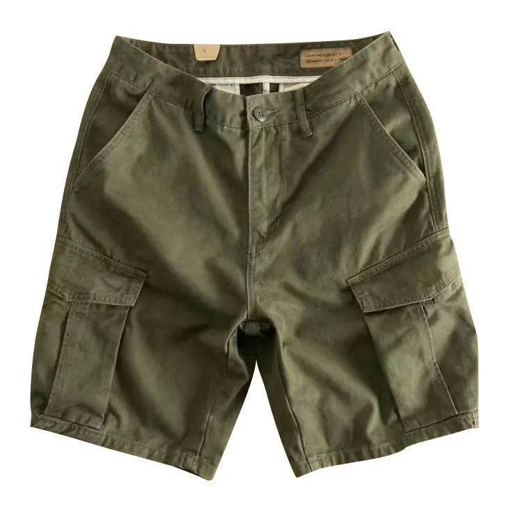 Workwear Casual Men's Loose Summer All-matching Straight Fifth Cargo short Pants - EX-STOCK Canada