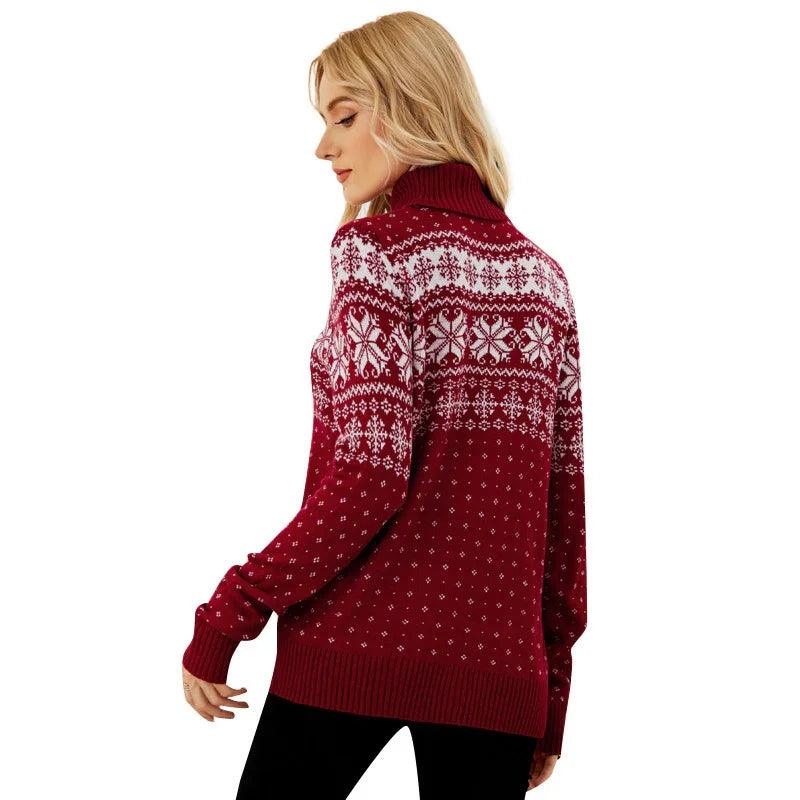 Red Christmas Sweater Long Sleeve EX-STOCK Canada