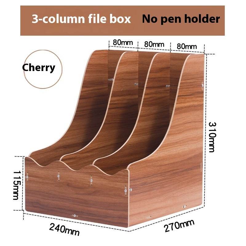 Minimalist Wooden Desk Organizer Office Table Organizer - EX-STOCK Canada