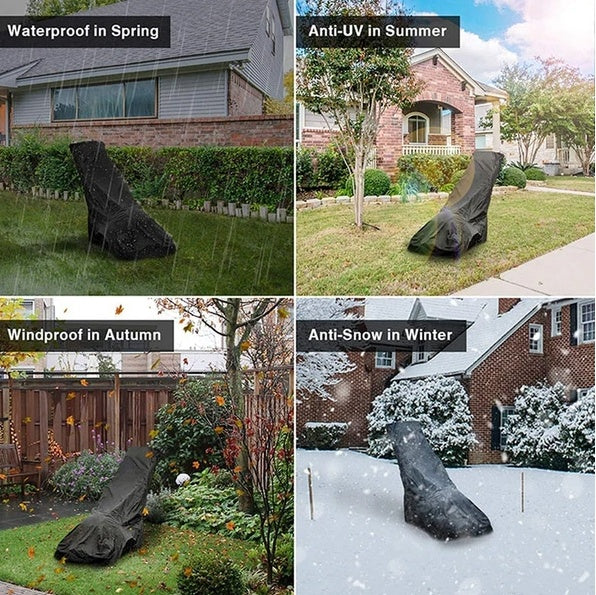 Funda Impermeable para Cortacésped Resistente con Protector UV para Cortacésped Manual Ajuste UniversalEX-STOCK Canada