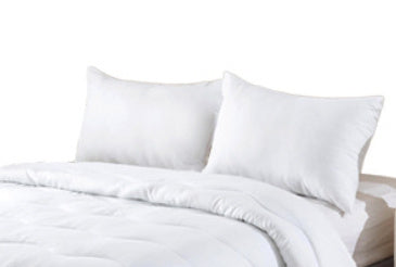 Chemical Fiber Bed & Breakfast Hotel Duvet Insert Thick Feather Velvet Quilt EX-STOCK Canada