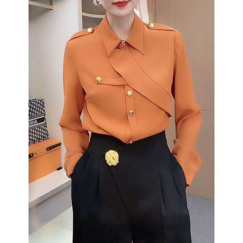 Luxury Professional Business Cooperate Office blouse shirt for women - EX-STOCK Canada