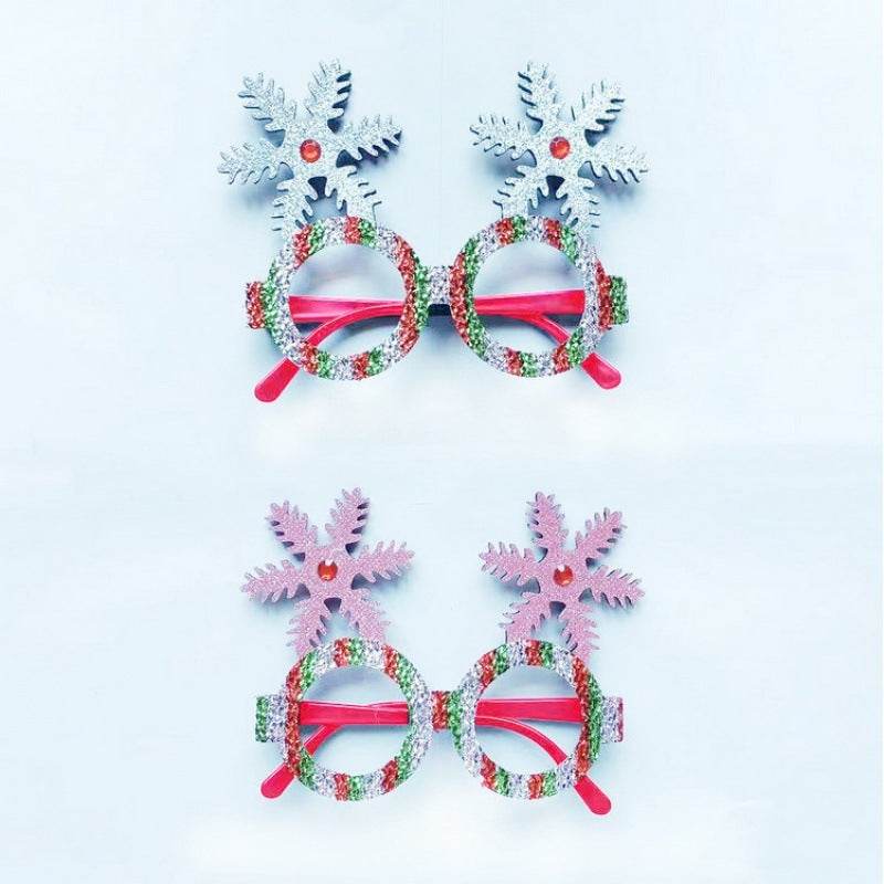 Christmas Creative Party Gathering Dress Up Glasses - EX-STOCK Canada