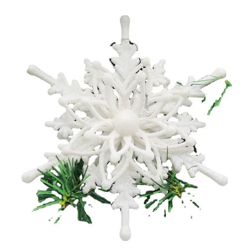 Christmas Decoration Snowflake Christmas Tree Pendant EX-STOCK Canada