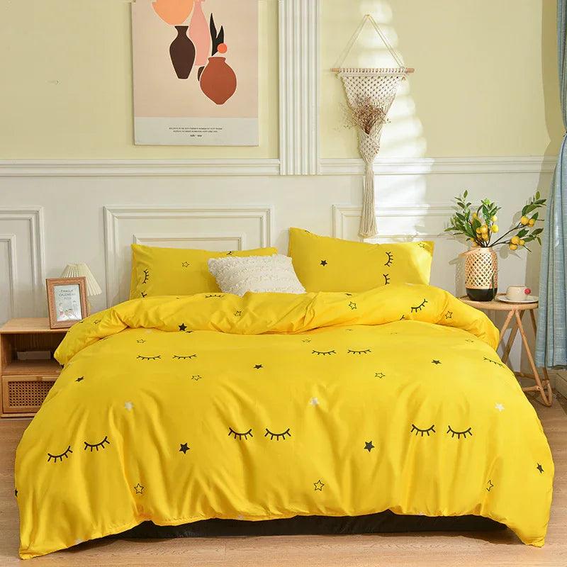 Brushed Single Duvet Cover Student Dormitory Quilt Cover Bedding EX-STOCK Canada
