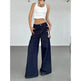 Fashion American Retro Wide Leg Baggy Jeans Pant For Women - EX-STOCK Canada