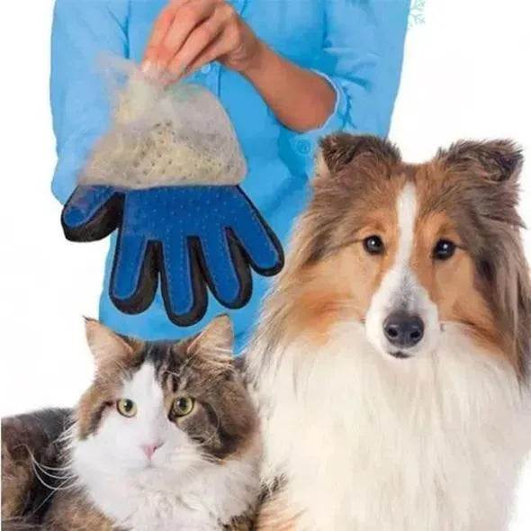 Silicone Pet Hair Removal Glove Comb Pet Grooming Gloves Brush - EX-STOCK Canada