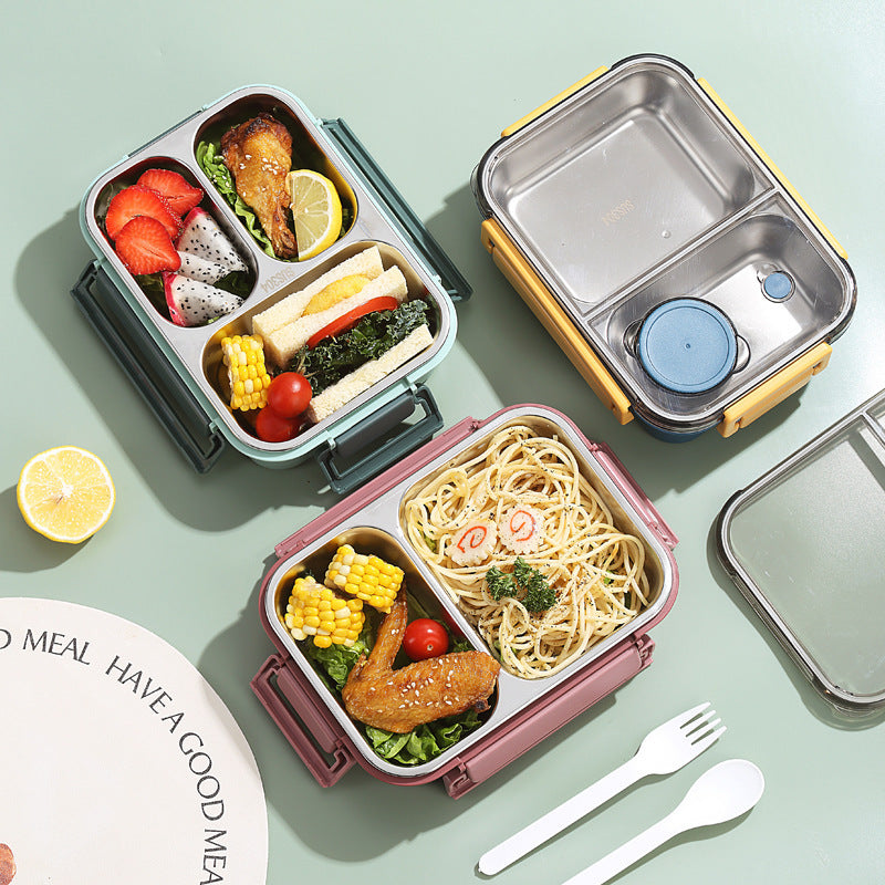 304 Stainless Steel Sealed Insulated Lunch Box EX-STOCK