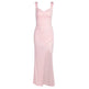 Slim Sleeveless Slit Dress With Back Tie Design Fashion Temperament Dresses For Women Clothing - EX-STOCK Canada