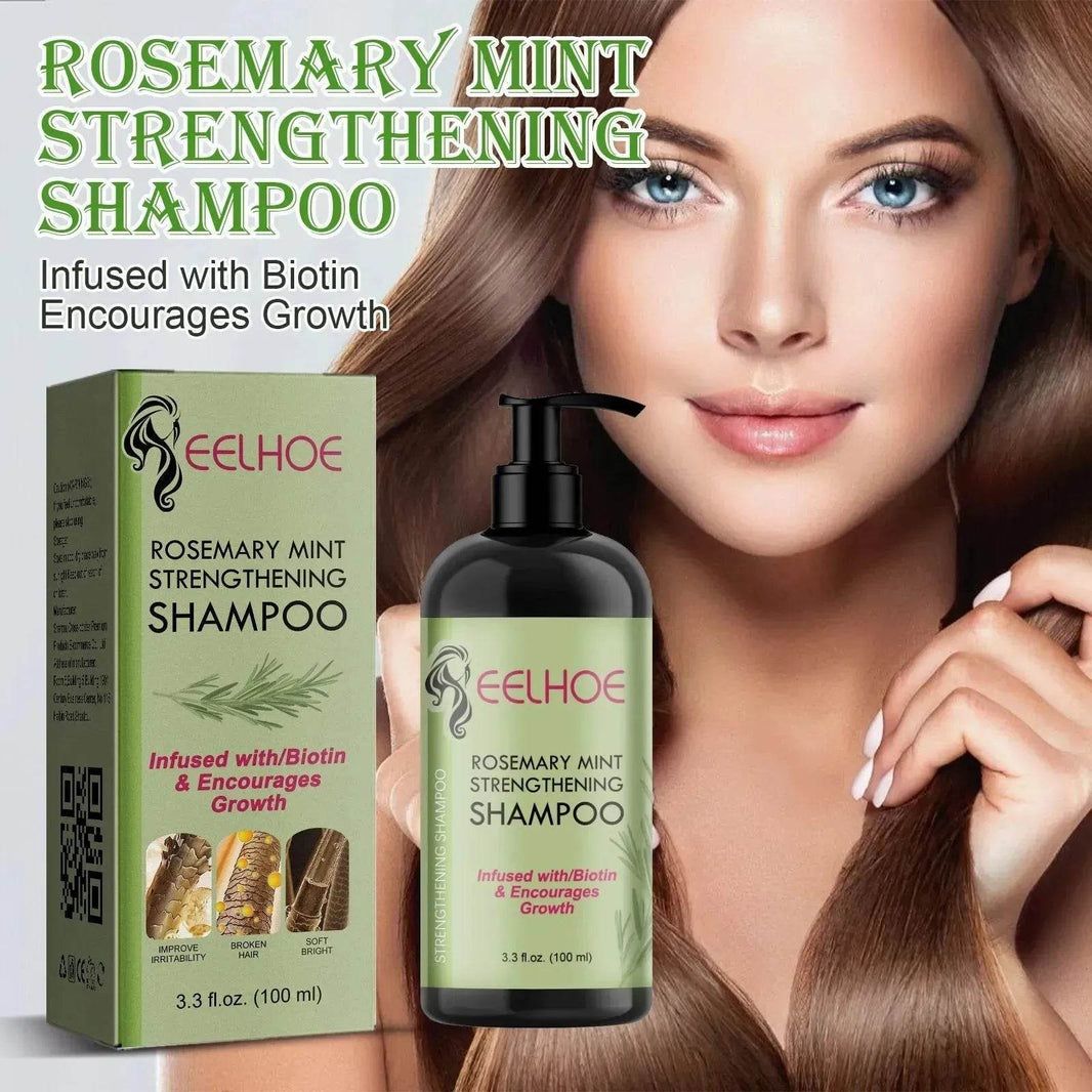 EELHOE Rosemary Mint Strengthening and Growth Shampoo Biotin Infused - EX-STOCK Canada
