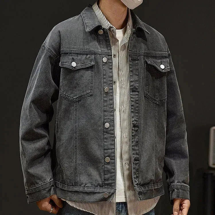 Denim Jacket Clothes Coat For Men Jeans - EX-STOCK CANADA