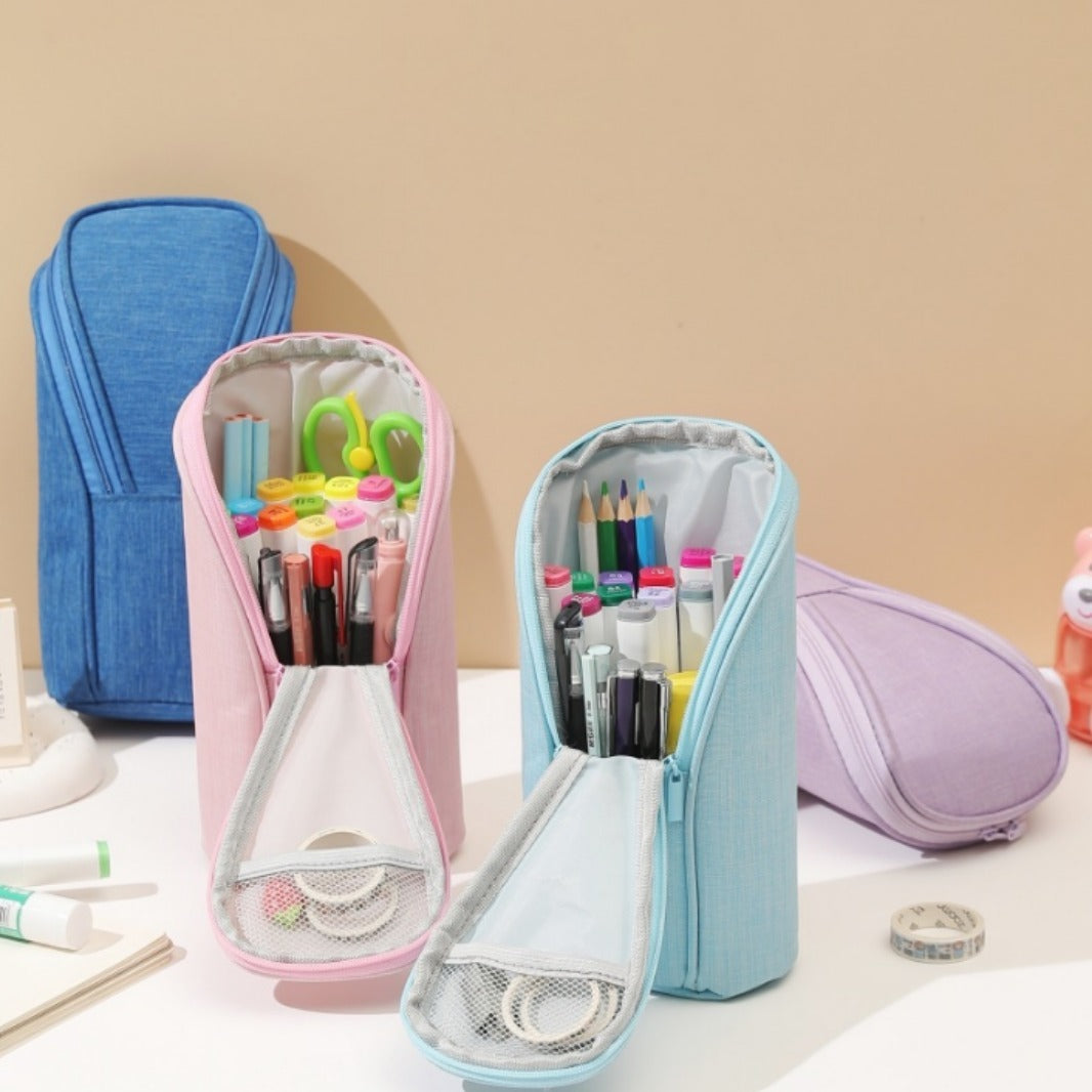 Candy Color Large Capacity Mobile Phone Holder Stationery Case EX-STOCK