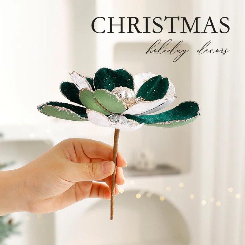 Christmas Flower Ornaments Christmas Tree Decorations EX-STOCK Canada