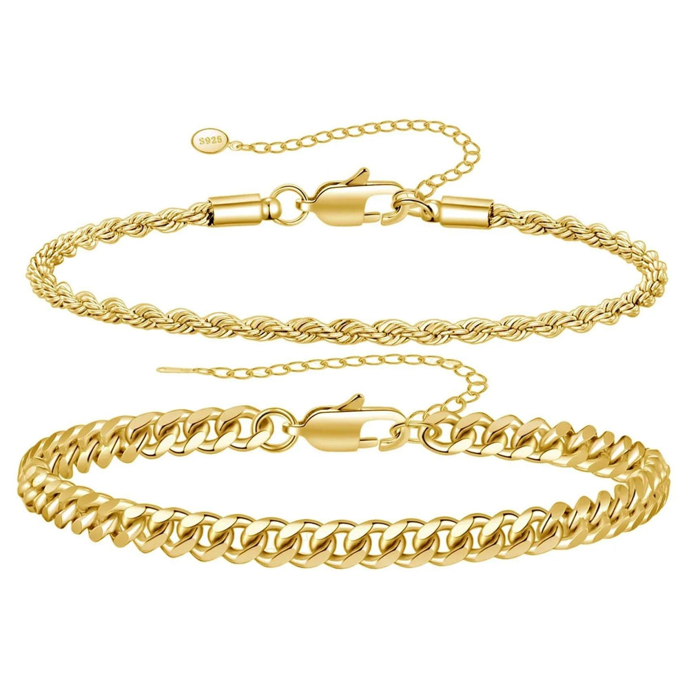 Cuban Chain Bracelet Set for Men's - EX-STOCK Canada